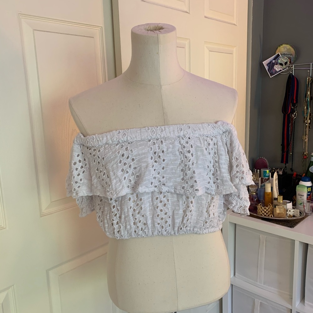 Free people off the shoulder top